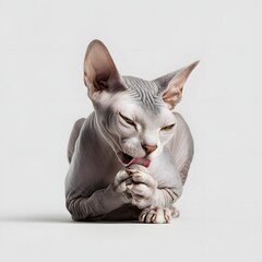 Sphynx Cat Grooming