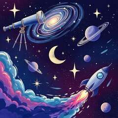 Cosmic Voyage - A Journey Through Space and Imagination.