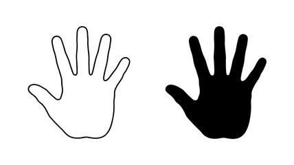 Bold geometric shapes create modern abstract design element