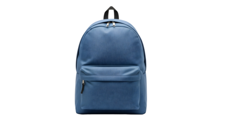 Blue Backpack Stylish Modern Rucksack Schoolbag Knapsack Fashionable Daypack Bag