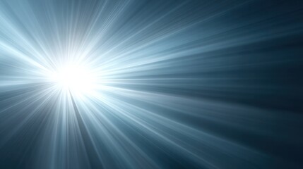 A vibrant burst of light emanates from the center, radiating streaks of energy across a dark background, creating a dynamic and ethereal effect.