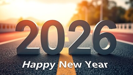 Sparkling Fireworks Display for New Year 2026