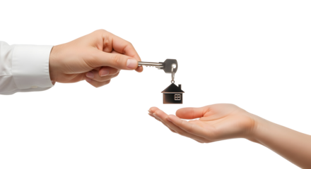 House Key Handover Ownership Real Estate New Home Property Mortgage Loan