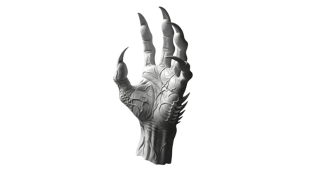 Creepy Monster Hand Claw Scary Zombie Halloween Horror Spooky Ghoul Undead