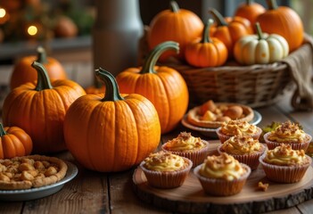 Golden Pumpkin Harvest Fiesta Autumn Seasonal Collection Bounty Festival