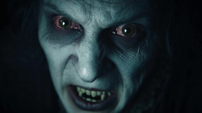 This old, ugly vampire knows witchcraft. Diabolism. Evil magic