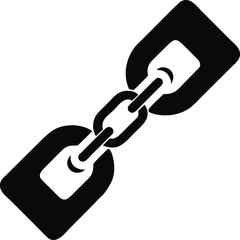 Symbolic illustration of a broken chain link representing freedom liberation and overcoming obstacles