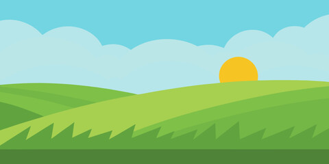 Obraz premium Countryside Grass Nature Landscape