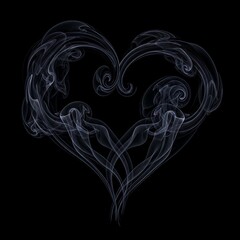 Smoke Heart - Ethereal Love and Fragile Emotions in Dark Ambiance.