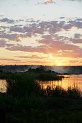 Zambia Victoria Falls Sunset View