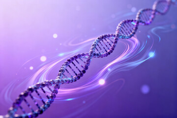 Double helix DNA strand