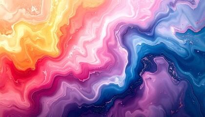 カラフルな背景画