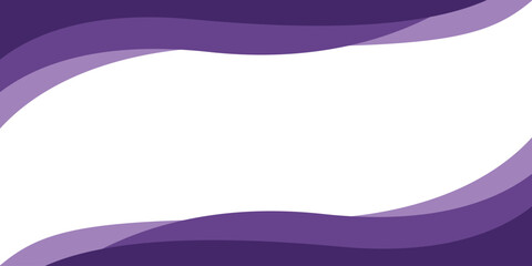 Simple Purple Wave Design Background