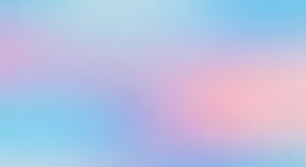 Smooth Pastel Gradient Background Blending Blue Pink and Purple Soft Colors