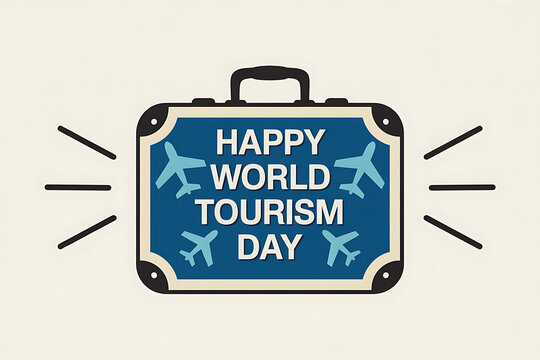 Back to school vector illustration concept with a calendar date icon and business briefcase design - Powered by Adobe