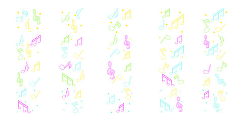 Neon Music Note