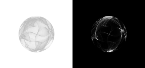 Colorful neon spheres radiate energy, showcasing advanced AI technology and digital waves in a captivating way