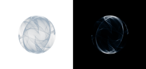 A mesmerizing neon sphere showcasing digital waves, embodying the essence of futuristic technology and AI.