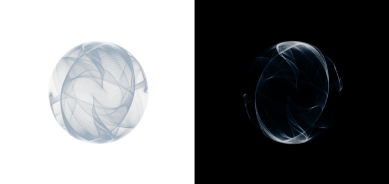 A mesmerizing neon sphere showcasing digital waves, embodying the essence of futuristic technology and AI.