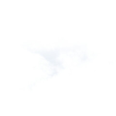 Isolated white cloud shape with pixelated edges on a black background in a digital image format on transparent background