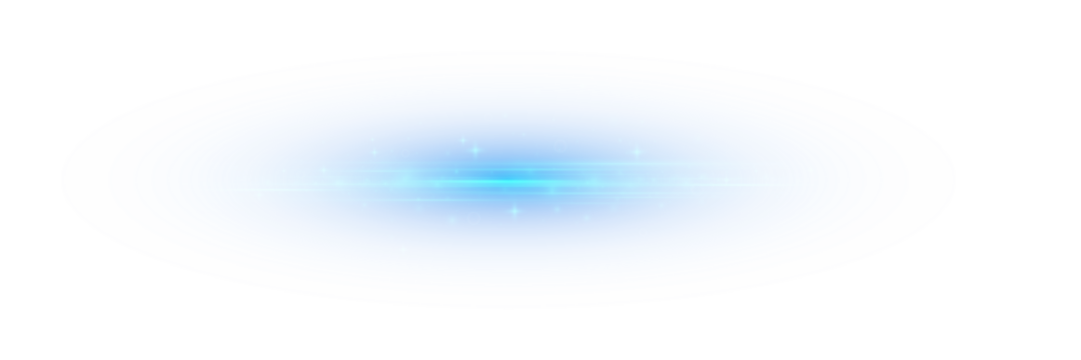 Luminous curved blue neon trail with soft gradient and motion blur. Abstract glowing light line on transparent PNG background for futuristic or sci-fi digital design. - Powered by Adobe