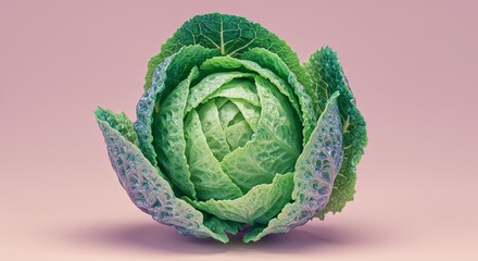 Crystalized Lettuce Jewel Abstract