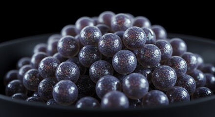 Hologram Caviar Sphere Abstract
