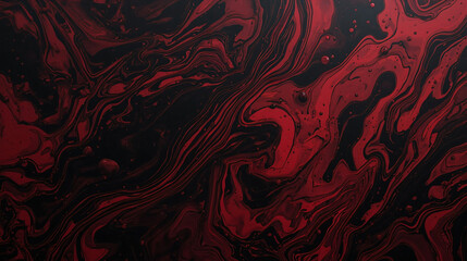 Bloody Grunge Dark Background &ndash; Black and Red Horror Fantasy 3D Texture