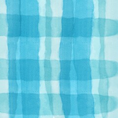 水彩風ブルーチェックの背景素材