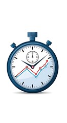 Stopwatch with Graph - Time Management and Performance Tracking.