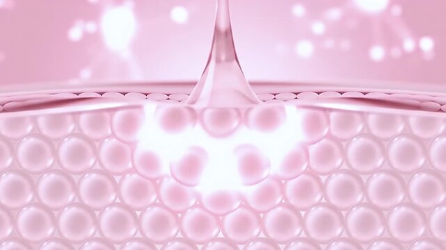 Animation serum through the skin layer and reduce up saggy skin of the skin cell.