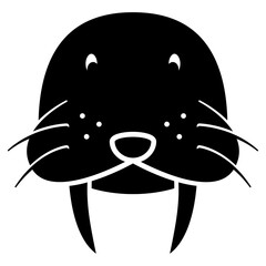 walrus head icon