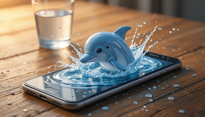 mobile phone with blue screen mobile phone on the table mobile phone on blue background beautiful view and seen beautiful background and wallpaper hd photo 