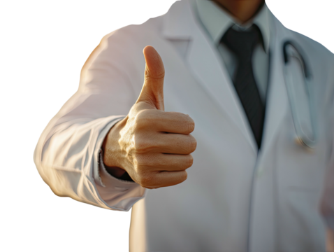 Doctor giving thumbs up (2)