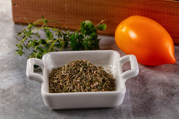 Dry Provance herbs mix seasoning