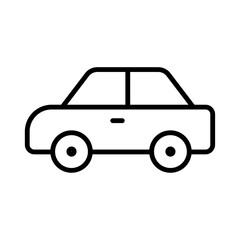 
An illustration of a black transport icon on a white background