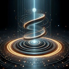 Spiral Energy Pillar I · Quantum Flow