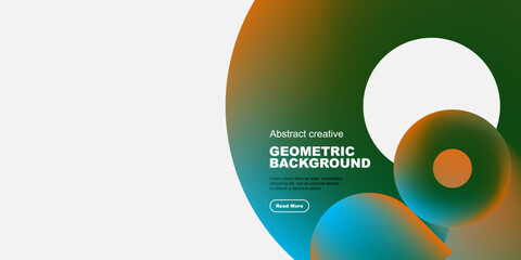 Abstract geometric design. Vivid colors blend, creating dynamic visual impact. Modern aesthetic suitable for backgrounds, presentations.