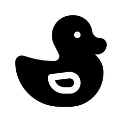 duck glyph icon