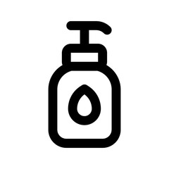 shampoo line icon