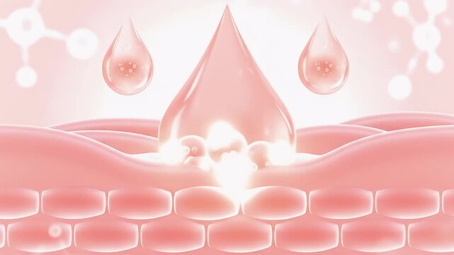 Magic Serum absorbs and reduces sagging skin cells. Allow cells to absorb the skin's cosmetic essence ball molecules. The dark skin tone turned brighter.