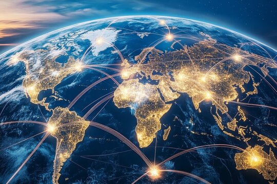 Global Connectivity and Financial Networks Enhancing International Business Through Technology