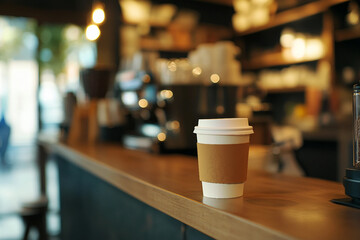 People enjoying cafe atmosphere working remotely on convenient freelance jobs and relaxing during break time, generative ai