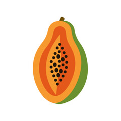 papaya fruit and vegetables