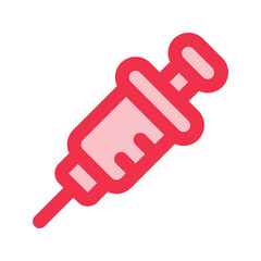 syringe outline fill icon