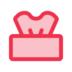 tissue paper outline fill icon