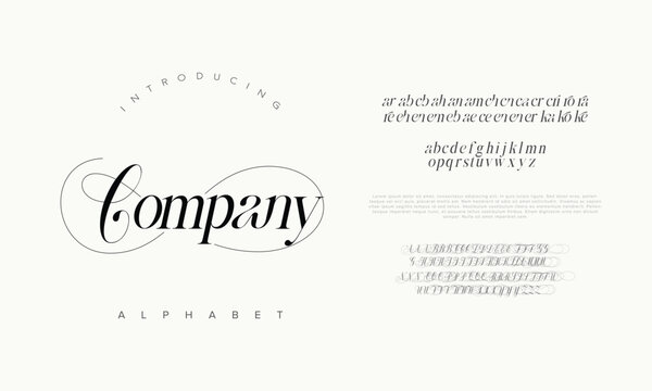 Thin serif font in modern style, this typeface hase a big set of ligatures and alternates and can be used for logos
