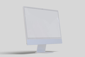 Desktop Screen Blank Mockup