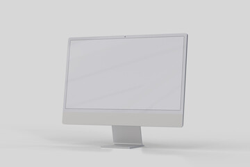 Desktop Screen Blank Mockup
