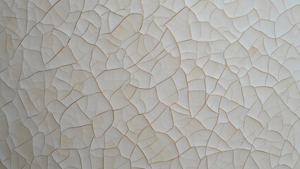 Cracked white paint texture isolated on white background
